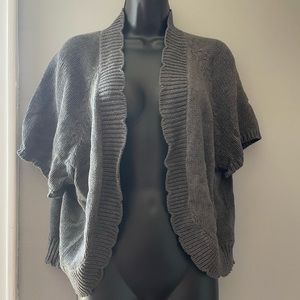 Loft XL Short Sleeve Cardigan